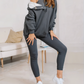 Oversized Hooded Casual 3pc Sweatshirt Suit